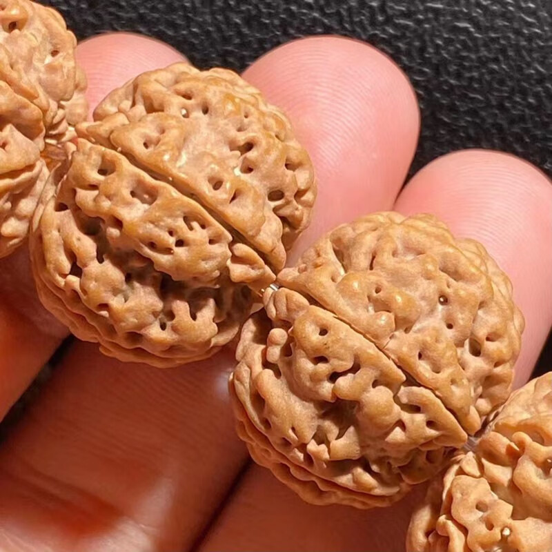 慕木阁正宗六瓣尼泊尔大金刚菩提子手串满肉原籽佛珠男女文玩 mg186 【收藏级约23毫米】联系客服看实物 【六瓣】