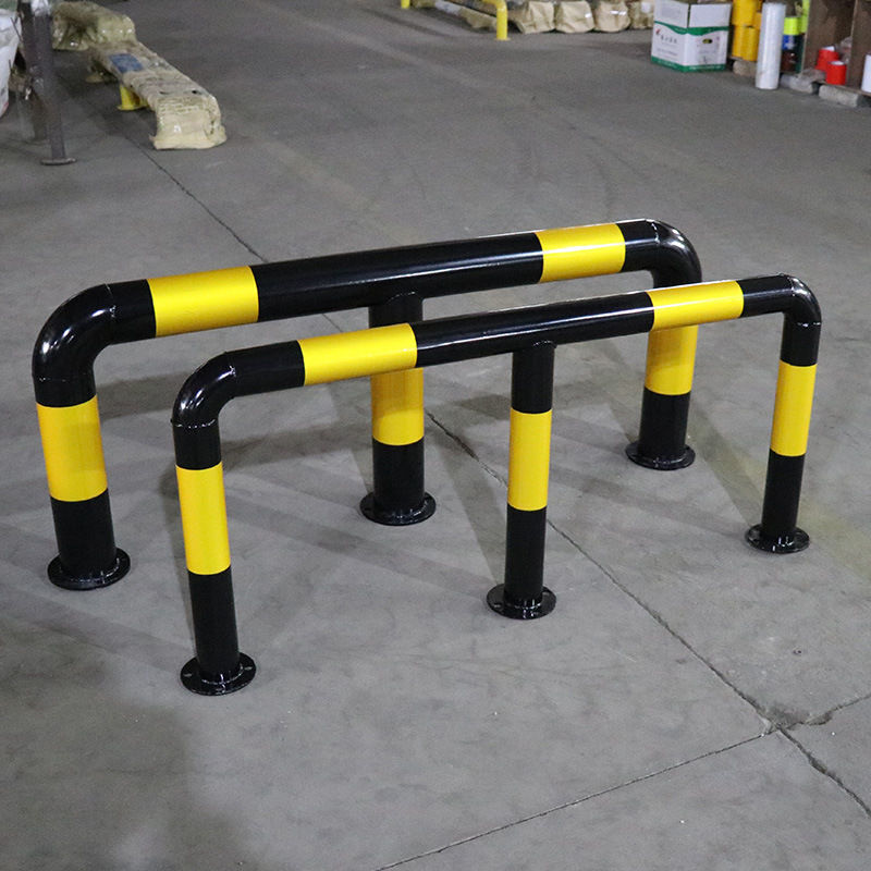 m型加油站钢管加厚护栏加固防撞停车位u型桩隔离警示道路防护 专业
