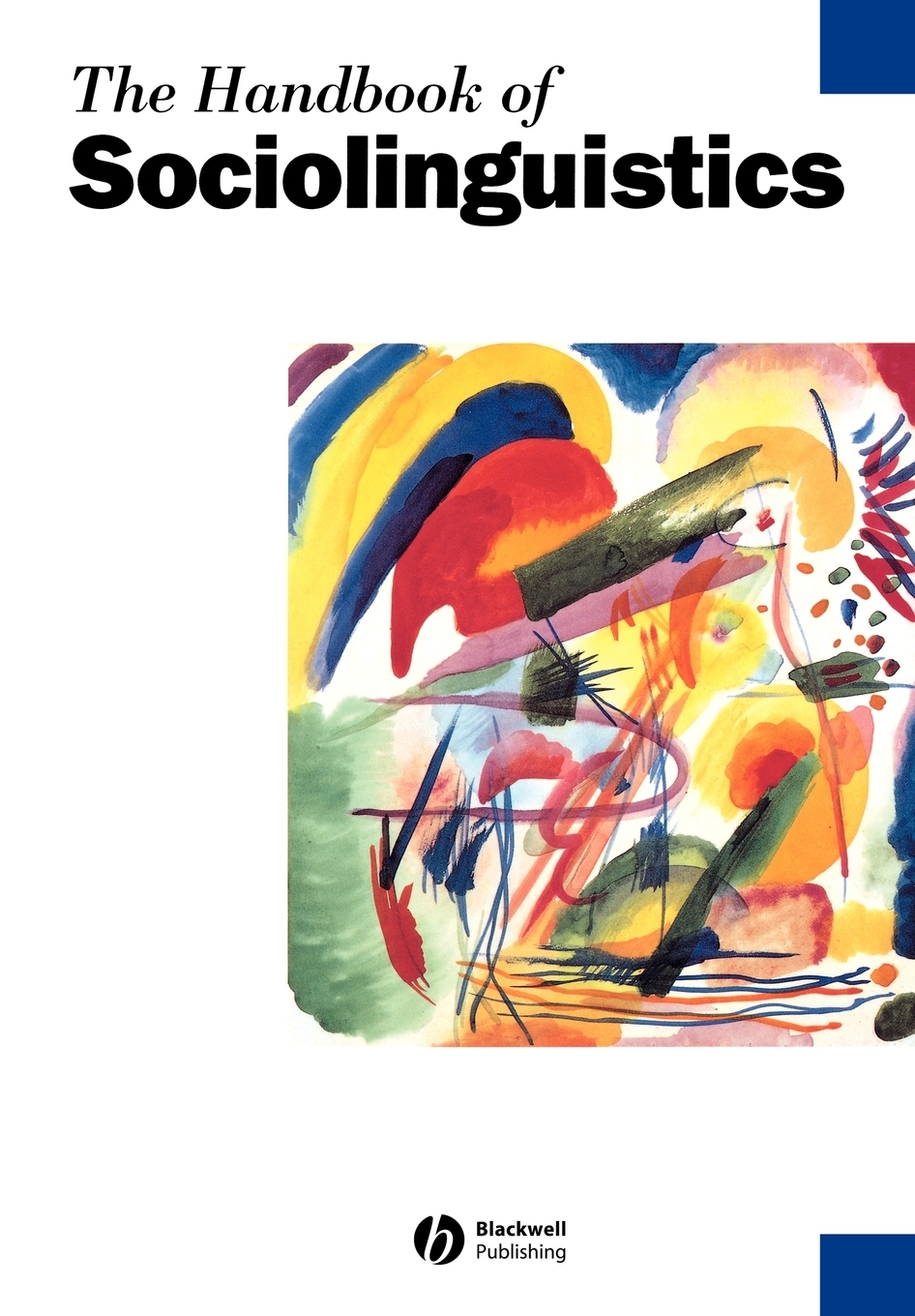 预售 按需印刷the handbook of sociolinguistics