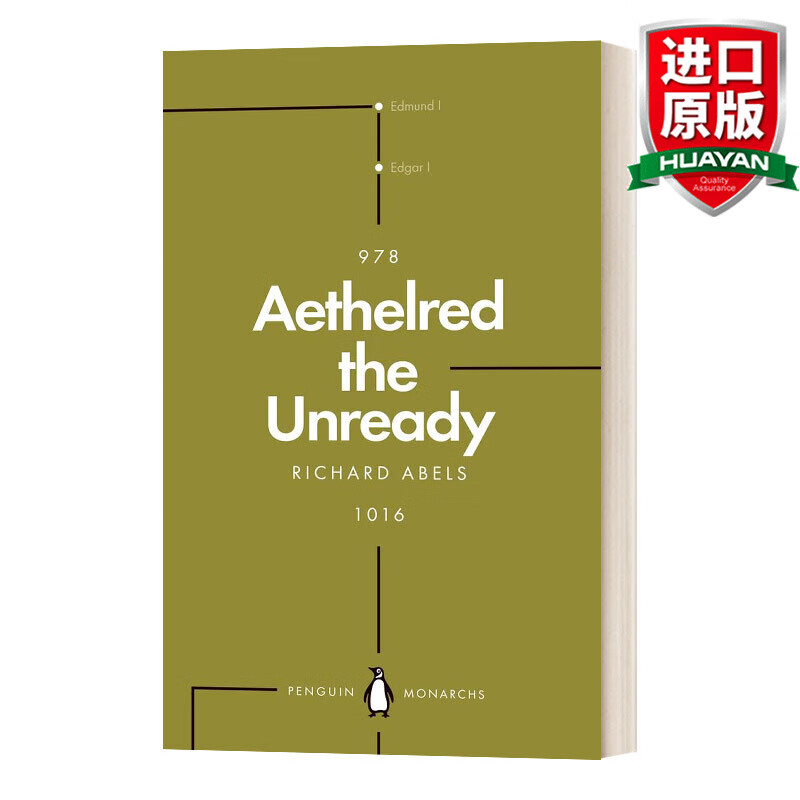 英文原版 英国君王史 埃塞尔雷德二世 richard abels aethelred the