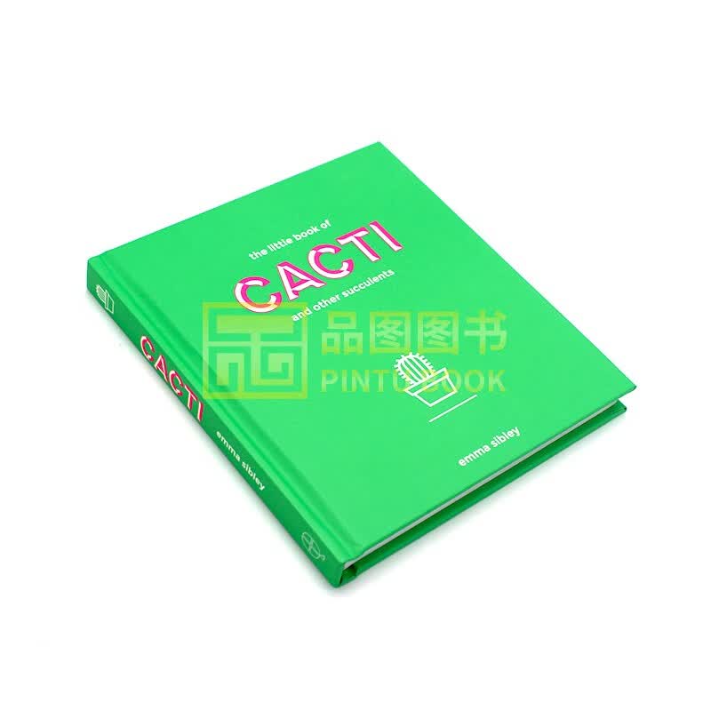 现货 Little Book of Cacti and Other Succulents 仙人掌与多肉植物 60种受欢迎植物品种目录 打理养护植物