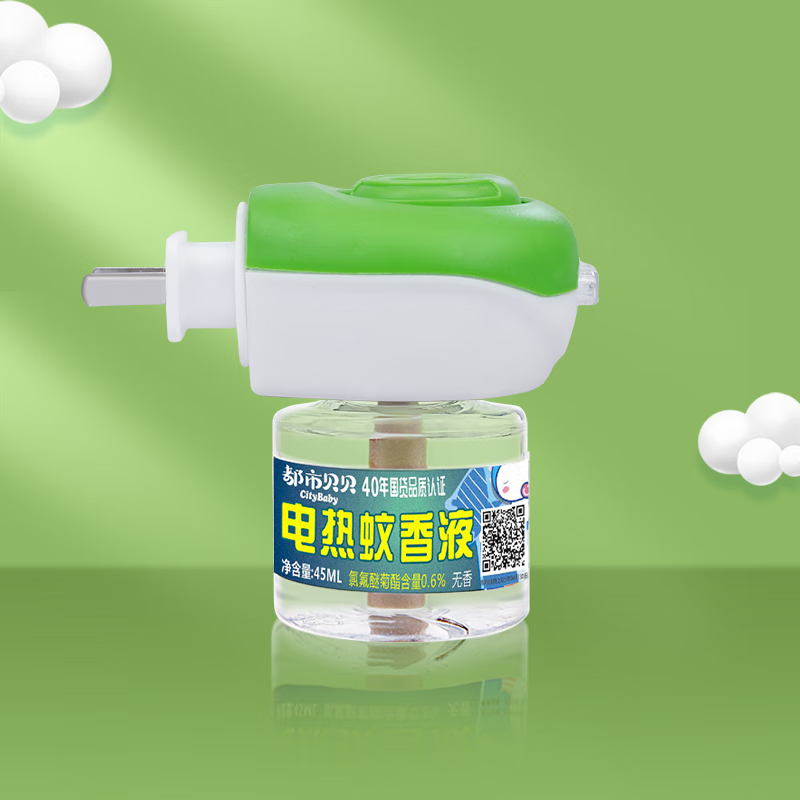 春娟都市贝贝 电热蚊香液家用无香型驱蚊液防蚊灭蚊水母婴可用 1瓶 1