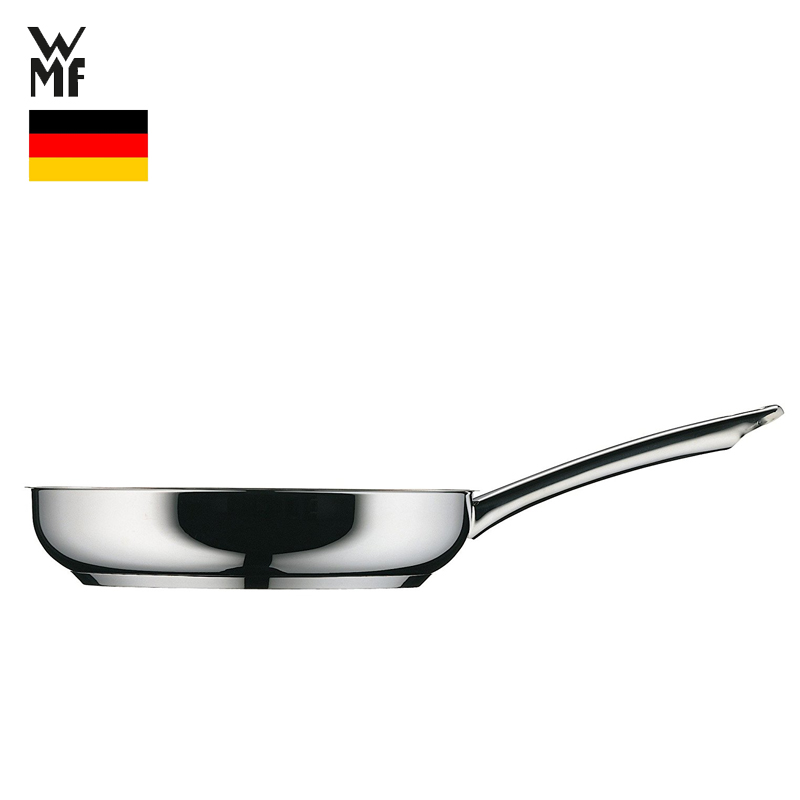 福腾宝德国进口 |  福腾宝(wmf)完美福 平底锅不锈钢煎锅 银色 24cm