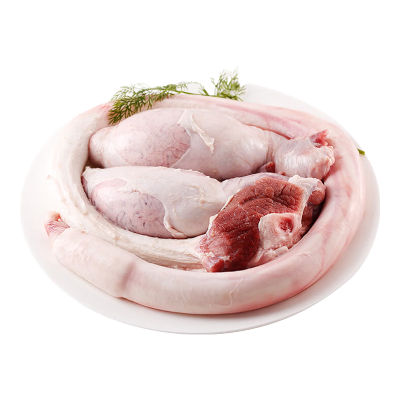 科尔沁国产原切牛鞭宝 1.5kg/袋 牛鞭牛宝红烧煲汤滋补冷冻谷饲牛肉生鲜