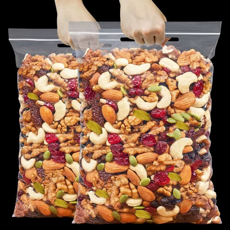 鲜记每日坚果500g/袋 混合干果核桃巴旦木腰果榛子 孕妇儿童零食高性价比高么？