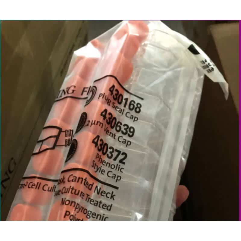 25cm正方透气盖斜口细胞培养瓶[/康宁 430639] 20个/包 20个/包