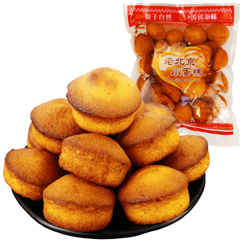传统老式鸡蛋槽子糕点老人零食点心 老北京小蛋糕