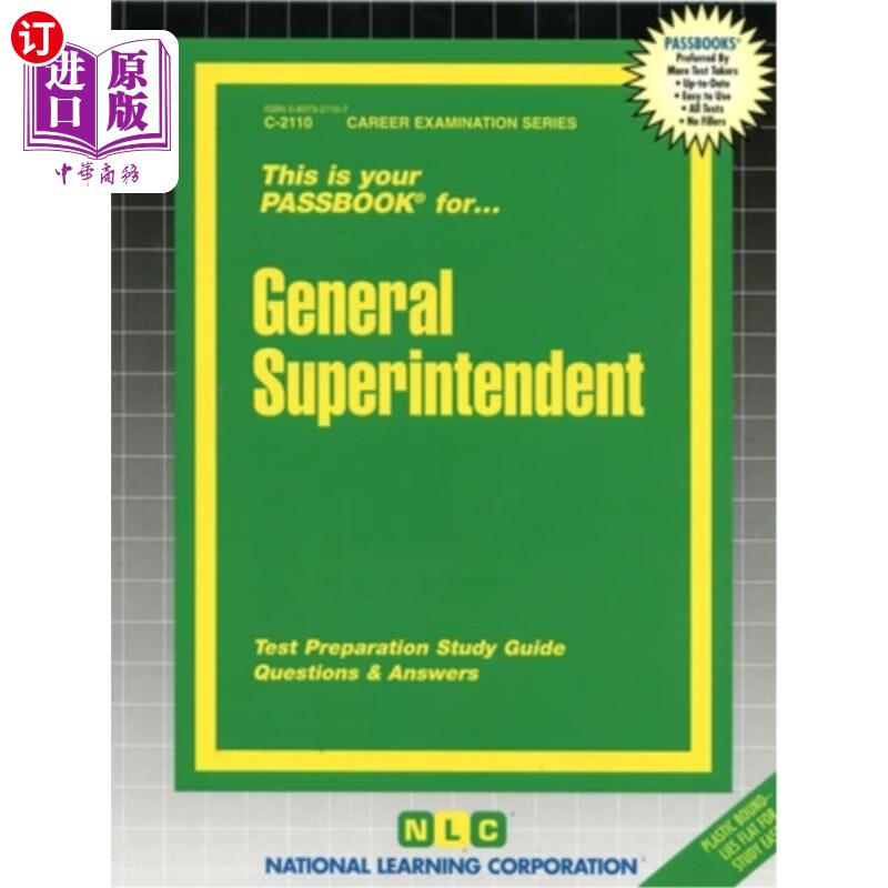 海外直订general superintendent, 2110 总警司2110