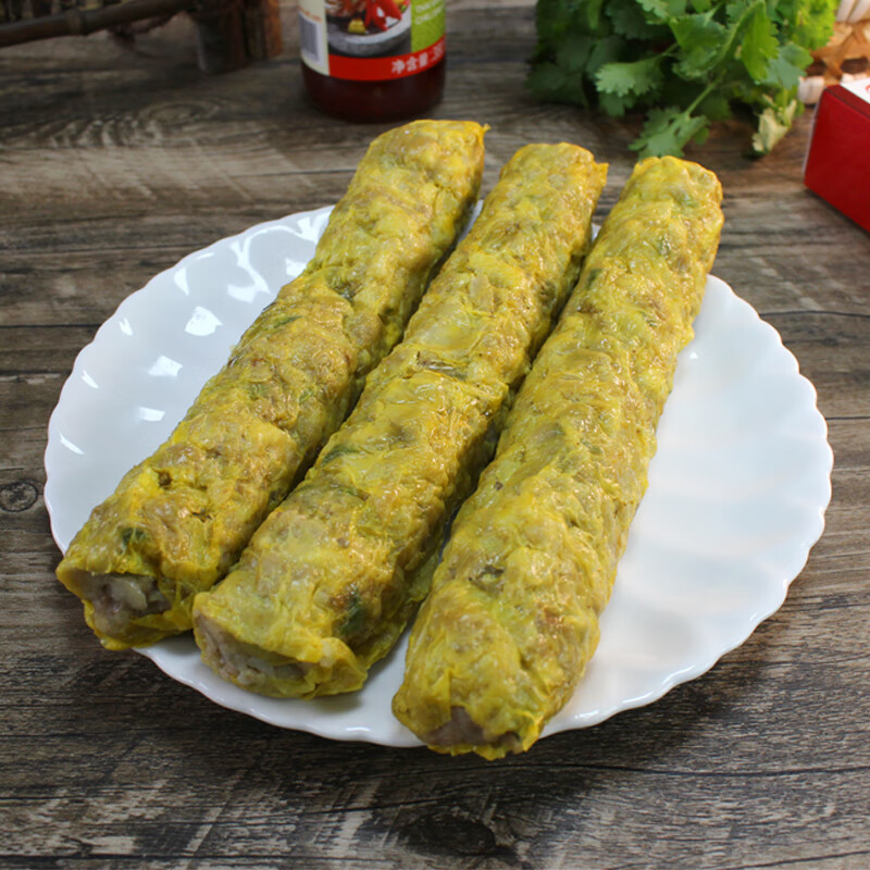 西瓜味的童话五香卷鸡卷闽南美食福建五香条泉州小吃特产酒店半成品