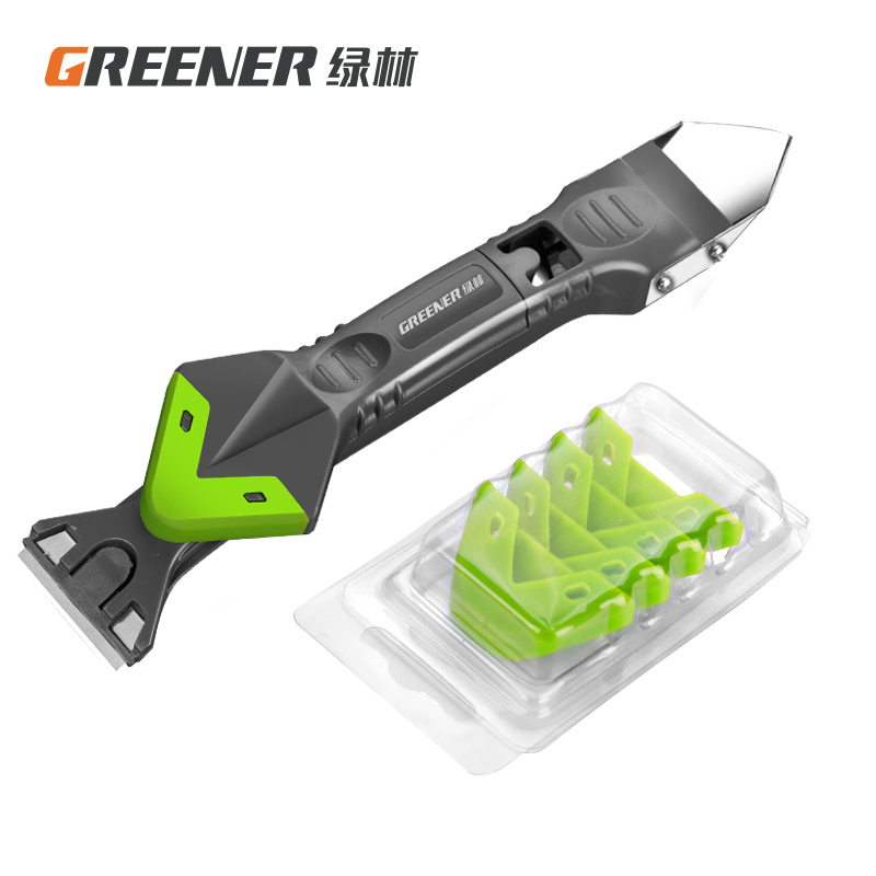 绿林(GREENER)玻璃刮胶板刮胶器铲刀刮刀器美缝硅胶铲胶工具修边刮墙清除五合一刮刀使用感如何?