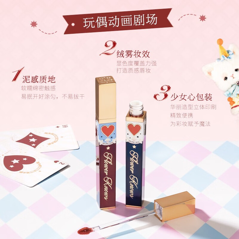 花知晓马戏团唇泥随机色*1