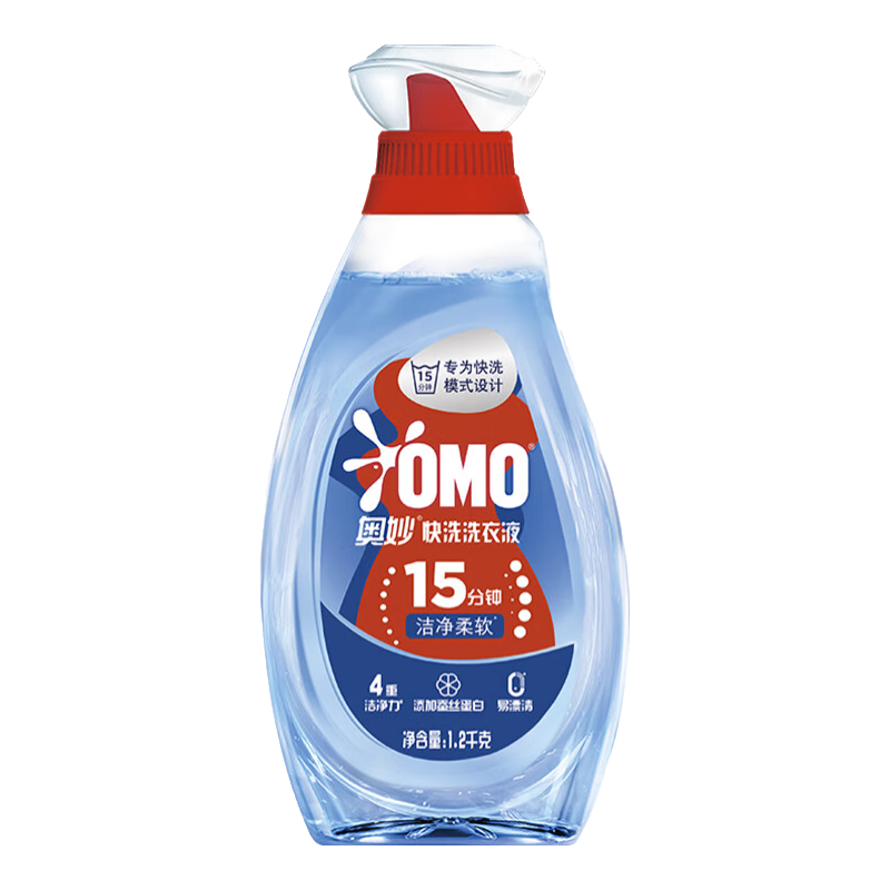 ���OMO���������Ƽ�����ϴϴ��Һ1.2kg 15�����پ���ϴר�� 8���ྻ�� 47.89Ԫ