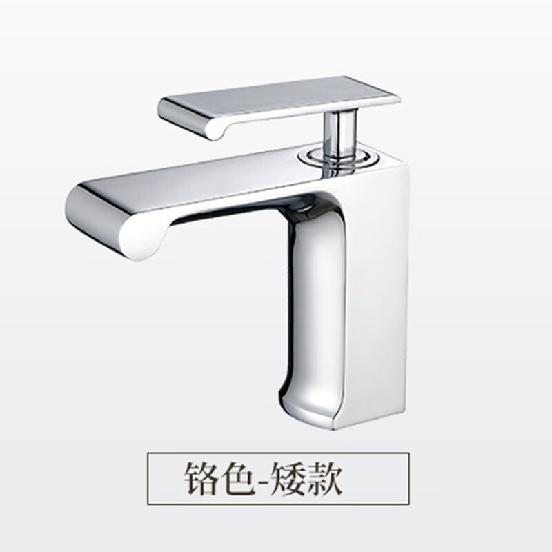 科勒美式金色瀑布龙头台盆龙头全铜龙头浴室面盆卫生间冷热洗脸水龙头