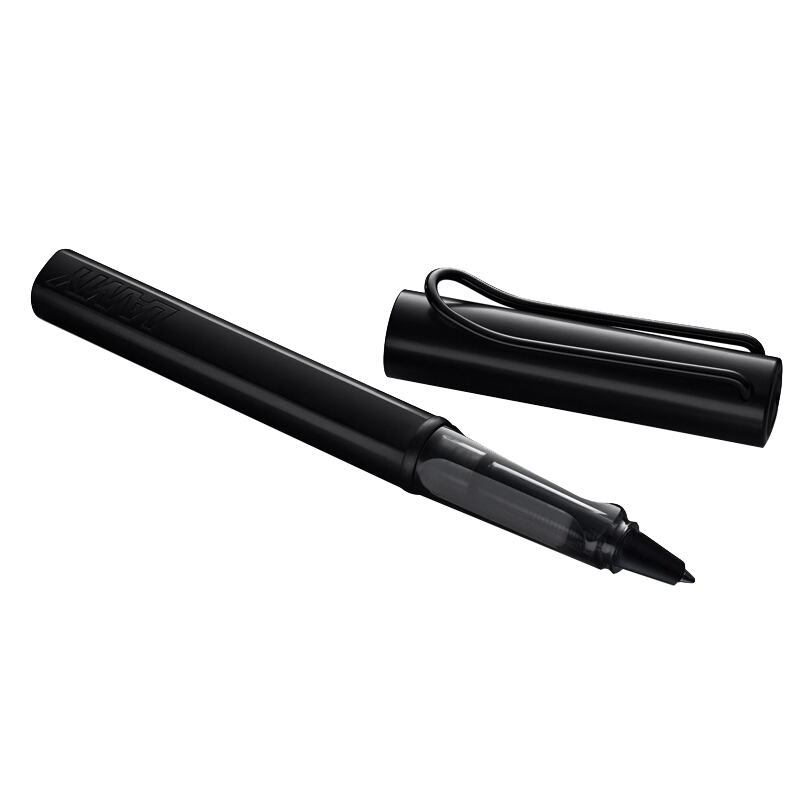 德国进口 凌美(LAMY)宝珠笔签字笔 Al-star恒星系列黑色 金属铝笔杆材质 黑色笔芯圆珠笔0.7mm