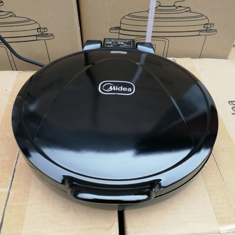 美的(Midea) /煎饼机JK30E201电饼铛家用悬浮双面加热煎烙饼煎烤机【品牌家电】 30F(内径26)