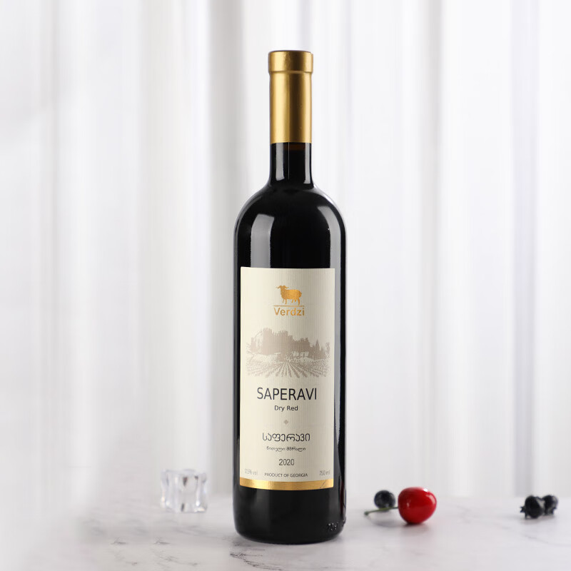 维尔兹【维尔兹】格鲁吉亚红酒 葡萄酒 萨别拉维干红葡萄酒 原瓶进口