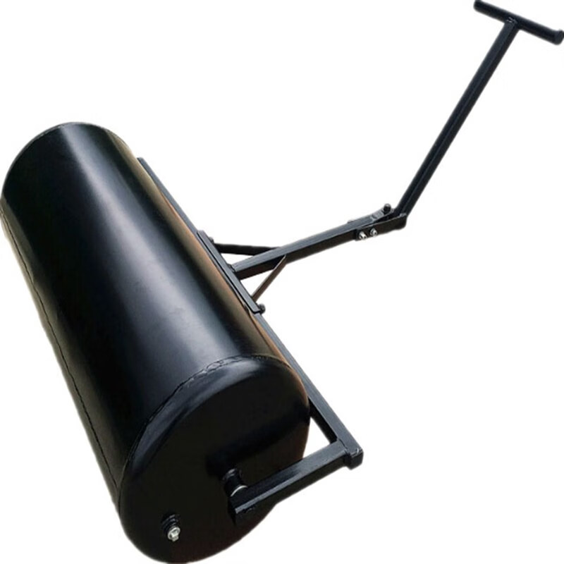 鹿色定制手推式草坪机草地滚筒草皮夯实压地滚筒机草坪滚压机花园铺草