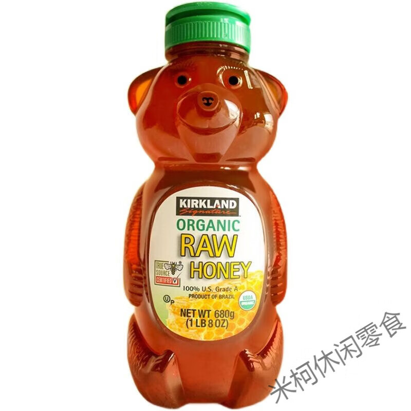 食芳溢美国进口kirkland科克兰蜂蜜1.