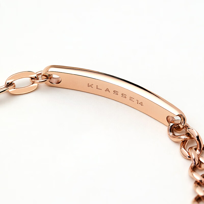 KLASSE 14意大利设计师品牌手链ins时尚饰品男女情侣款送女友生日礼物 JDB21RB001M