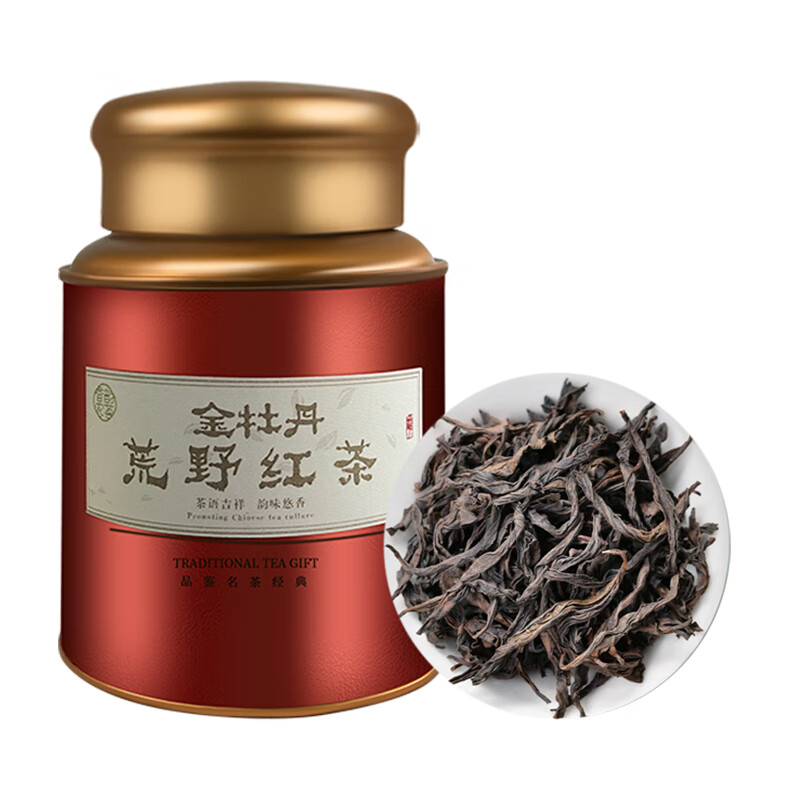 香韵农茗香韵农茗 金牡丹红茶 果香花香蜜韵 福建荒野红韵浓香型茶叶