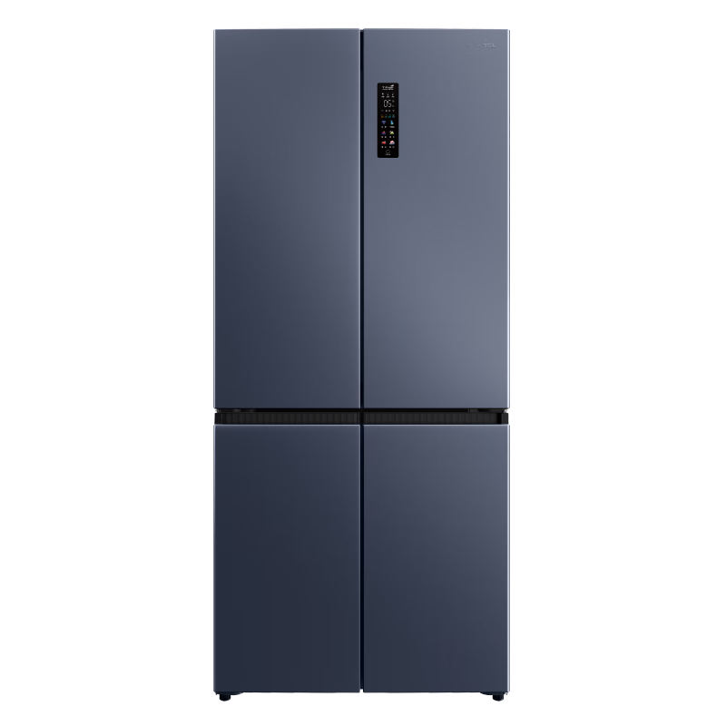 再降价、PLUS会员：TCL T9 Pro双系统三循环 十字四开门冰箱 R452T9-UQS 452升