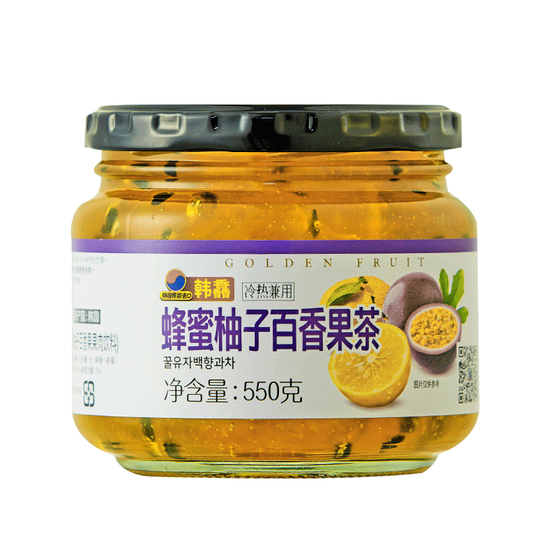 “韩馫”品牌蜂蜜柚子百香果茶,价格走势稳定上涨,口感清新怡人