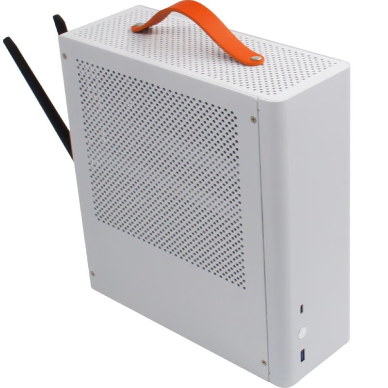 Gintol 京特尔 JT200-R5 四代锐龙版 组装电脑 白色（锐龙R5-4600G、GTX 750Ti、8GB、256GB SSD、风冷）