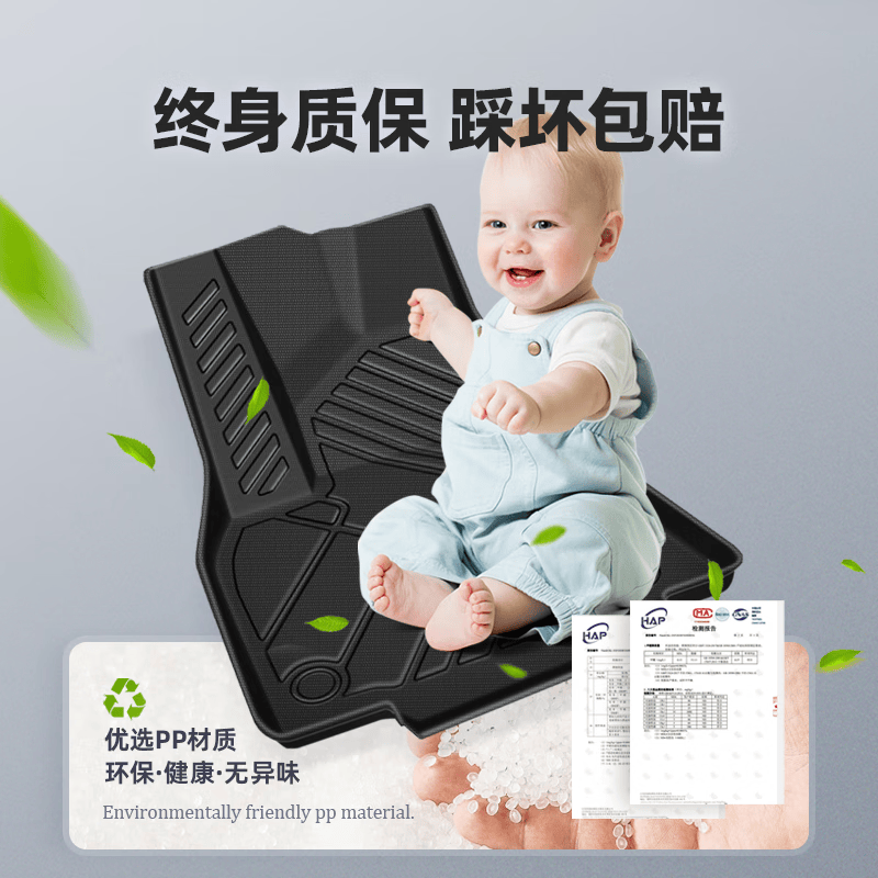 顺猫坦克500脚垫全包围tpe主驾坦克500hi4t脚垫汽车专用全车后排原厂 包门槛脚垫+蓝色提花毯+后备箱垫 【22-25款】坦克500  五座