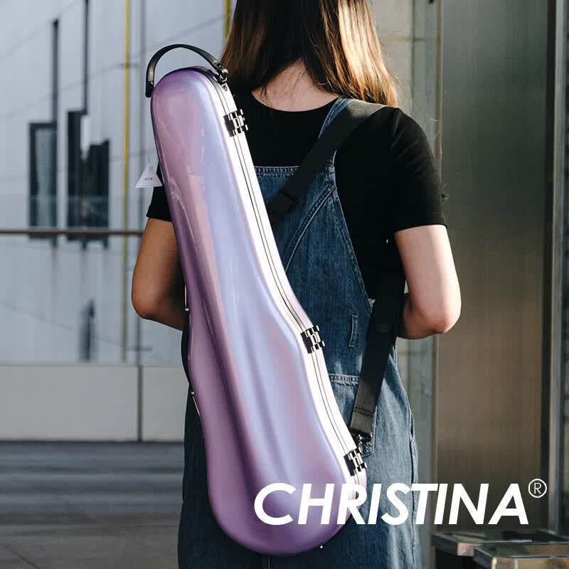克莉丝蒂娜（Christina）新款小提琴琴盒 香芋紫带提手小提琴盒子 碳纤维 香芋紫 4/4使用感如何?