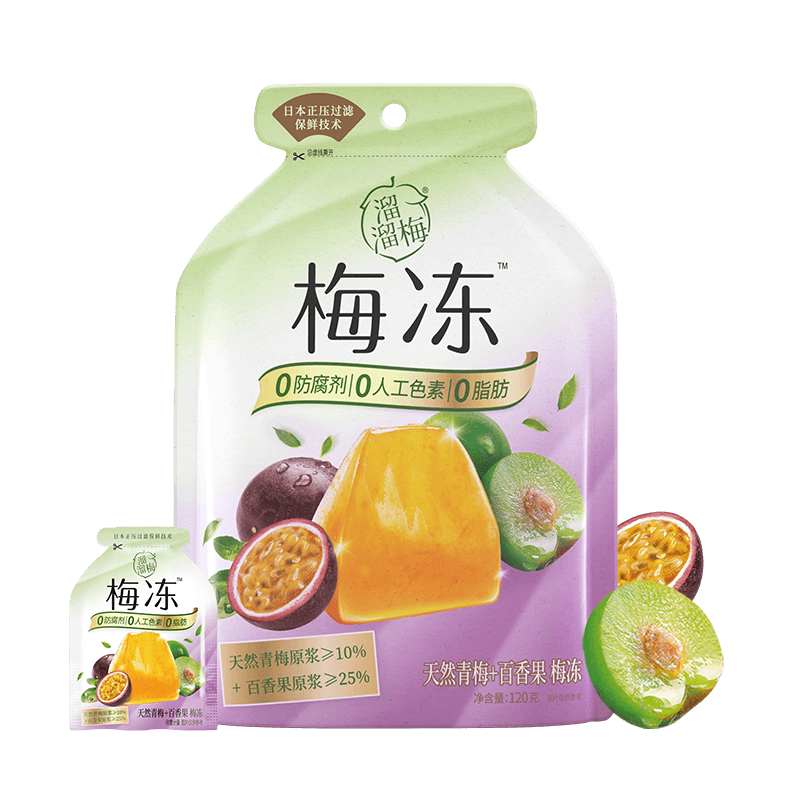 Lium/����÷ ÷�� ������ʳ 120g �����ζ 1�� 4.9Ԫ