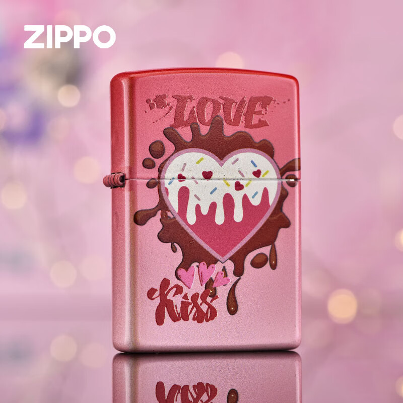 zippozippozippo打火机正版正版 以爱之名 个性 彩印 火机情人节礼物