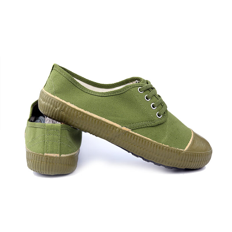 耐磨耐穿舒适透气军训鞋低帮圆头胶鞋劳保工作鞋帆布鞋解放鞋黄球鞋