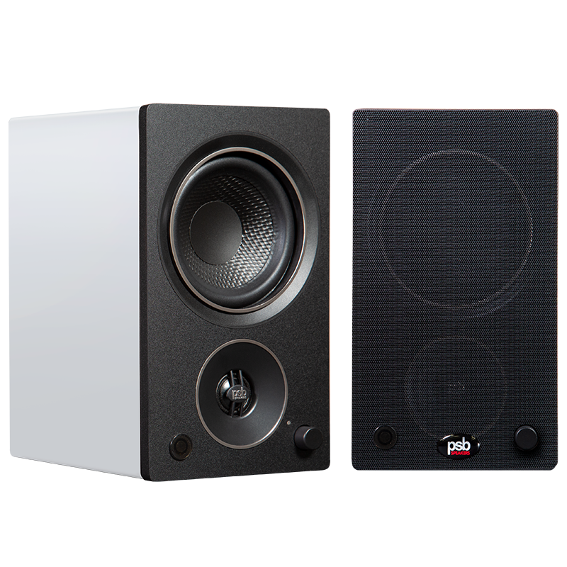 PSB ALPHA AM3 2.0声道 桌面 有源音箱 白色