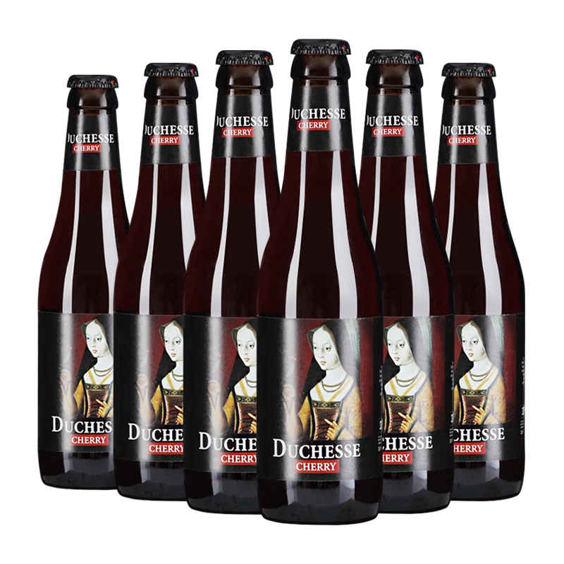 女公爵比利时进口精酿啤酒勃艮第女公爵橡木桶果味酸啤酒法兰德斯风格 车厘子啤酒 250mL 6瓶