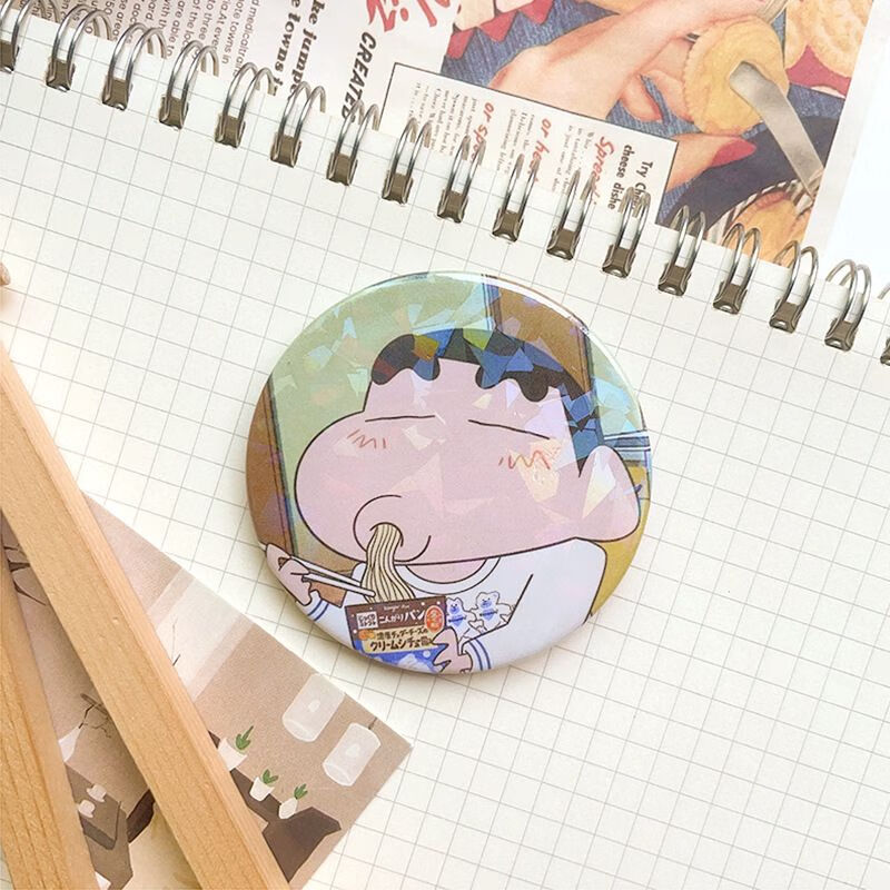 吃面 蜡笔小新马口铁5