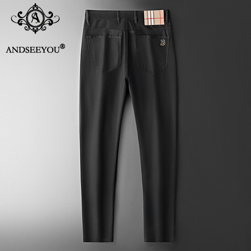 andseeyou品牌 男士休闲裤 国潮服装2023夏季新款时尚潮流百搭商务