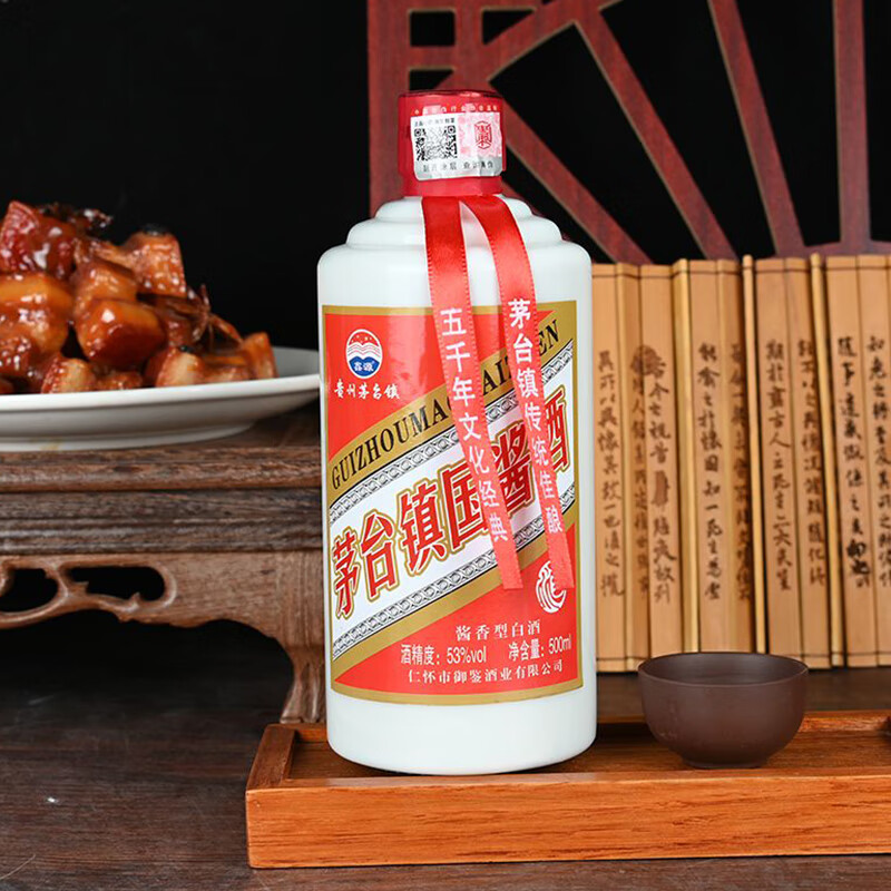 鑫源茅台镇国酱酒53度酱香型高度粮食白酒500ml整箱6瓶精品装53度500mL