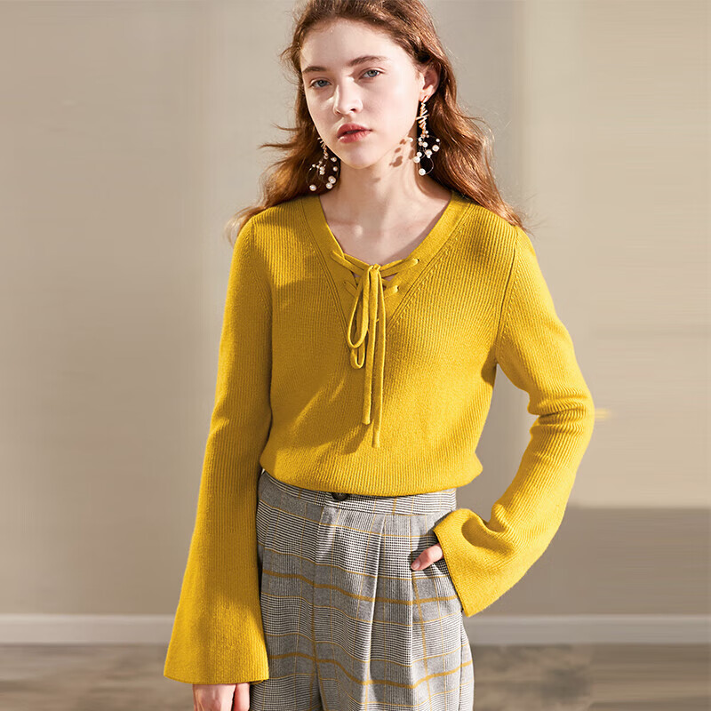 Olrainŷ�Ƕ������������������������ͷë��֯������ ����ɫ M