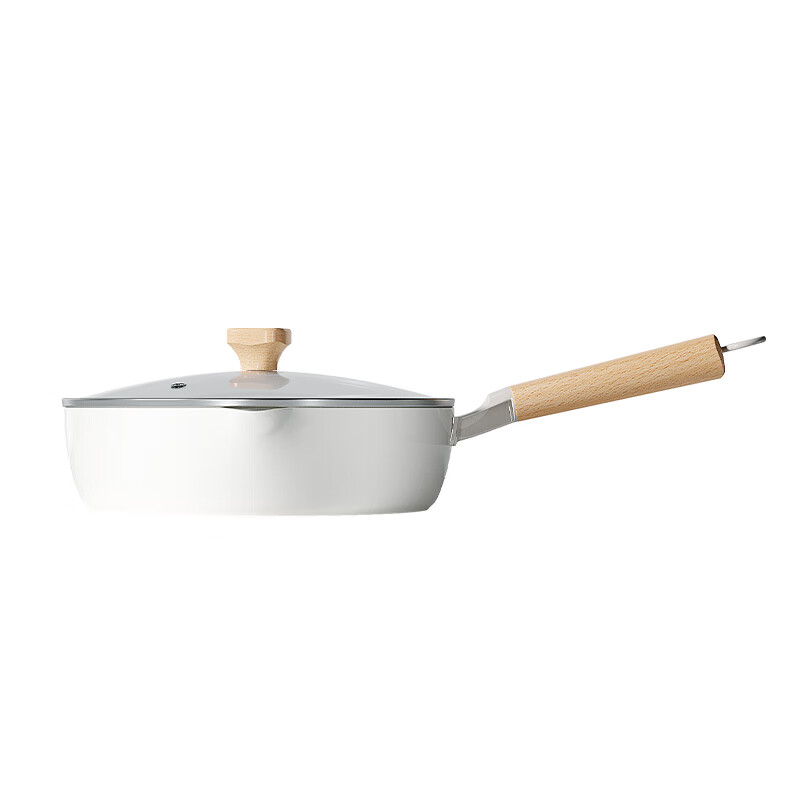 拓进德国进口品质麦饭石不粘锅炒锅家用炒菜锅不沾平底煎锅具电磁炉专