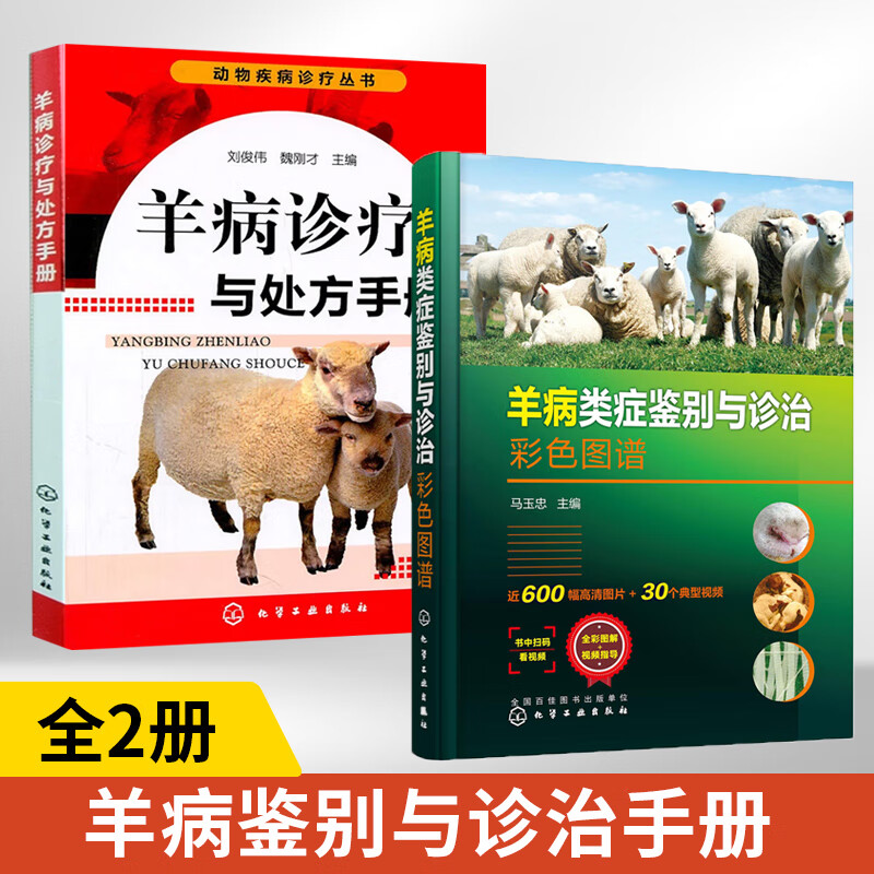 小尾寒羊山羊养殖技术书羊病诊疗与处方手册羊病书语言简明介绍羊的