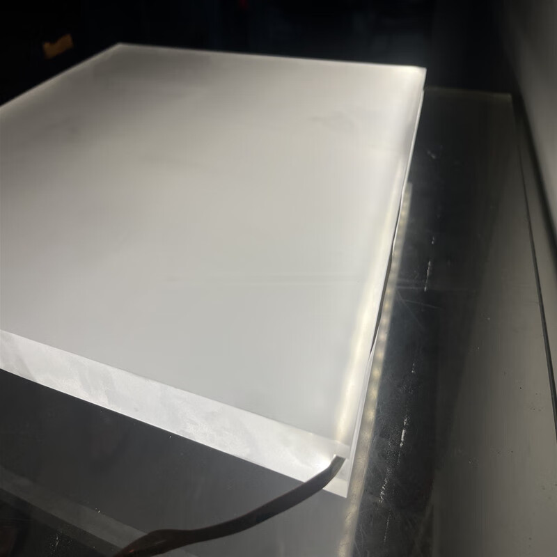 fire定制亚克力发光层板定制磨砂导光板带槽层板带灯磨砂有机玻璃透光