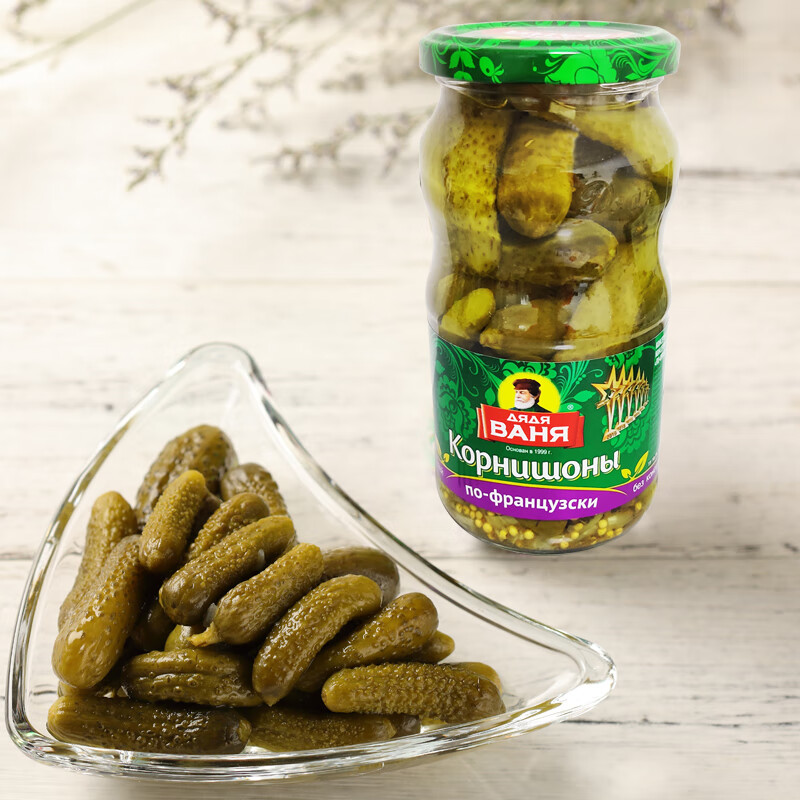 原装进口 下饭菜 酸脆多汁 酸黄瓜沙拉三明治汉堡配菜 法国风味酸黄瓜