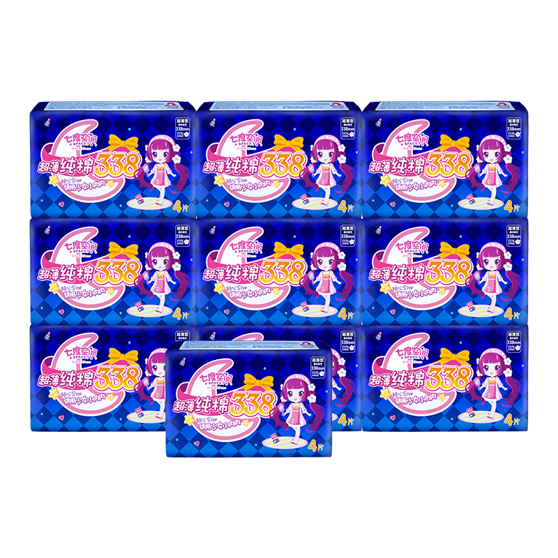 �߶ȿռ�������Ů����ҹ����˯338mm���޳�����������װ10��40Ƭ