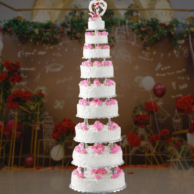 芙瑞多 多层庆典开业婚庆生日蛋糕预定北京广州全国同城配送 可定制款 24寸