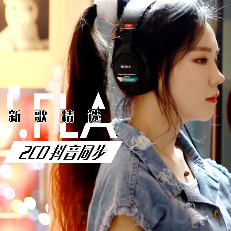 车载cd网红翻唱j.fla金贞花网络热门流行欧美歌曲无损光盘 j.fla  2碟