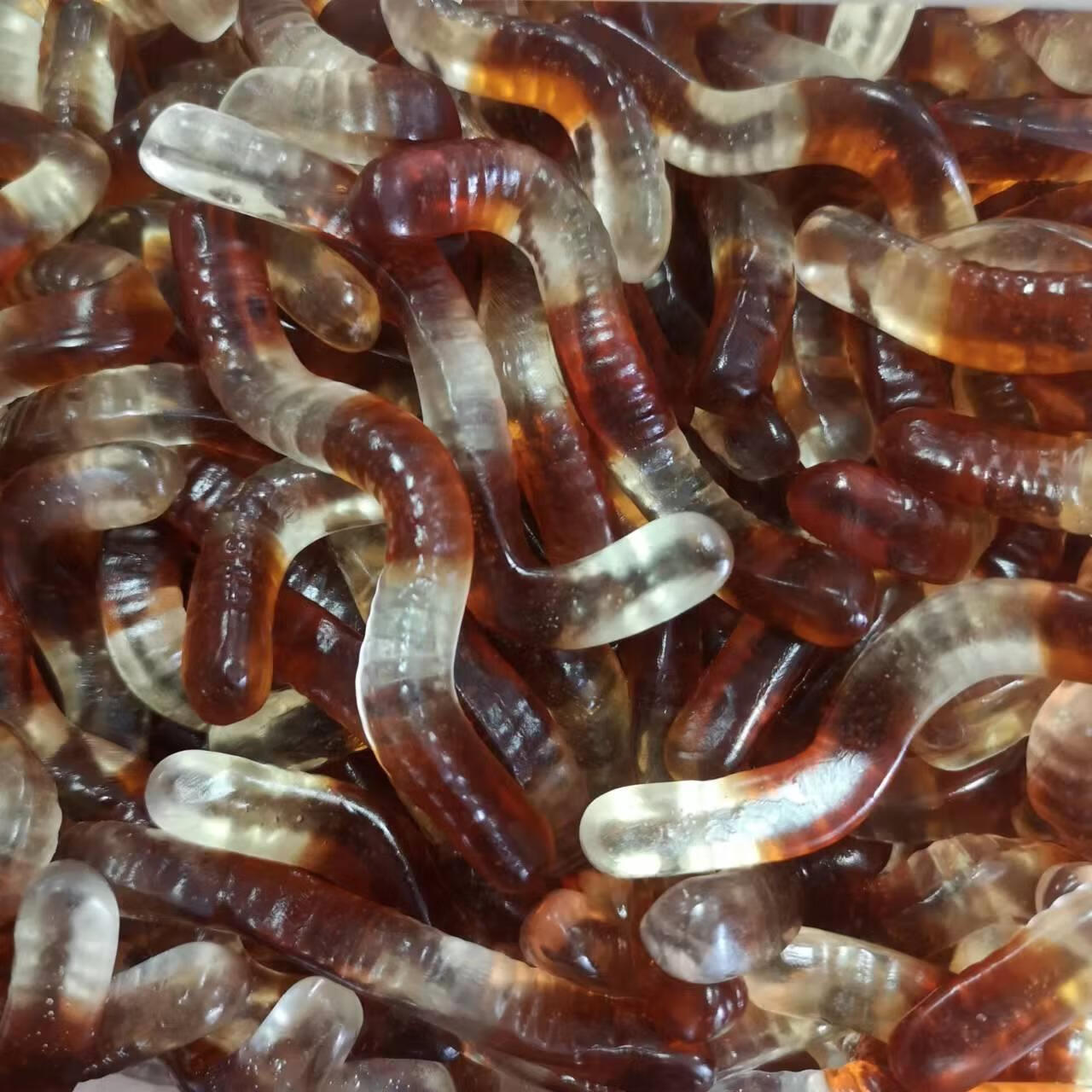 口力a 德国橡皮糖 6斤装装qq糖儿童果汁软糖水果糖果休 6斤原包装可乐