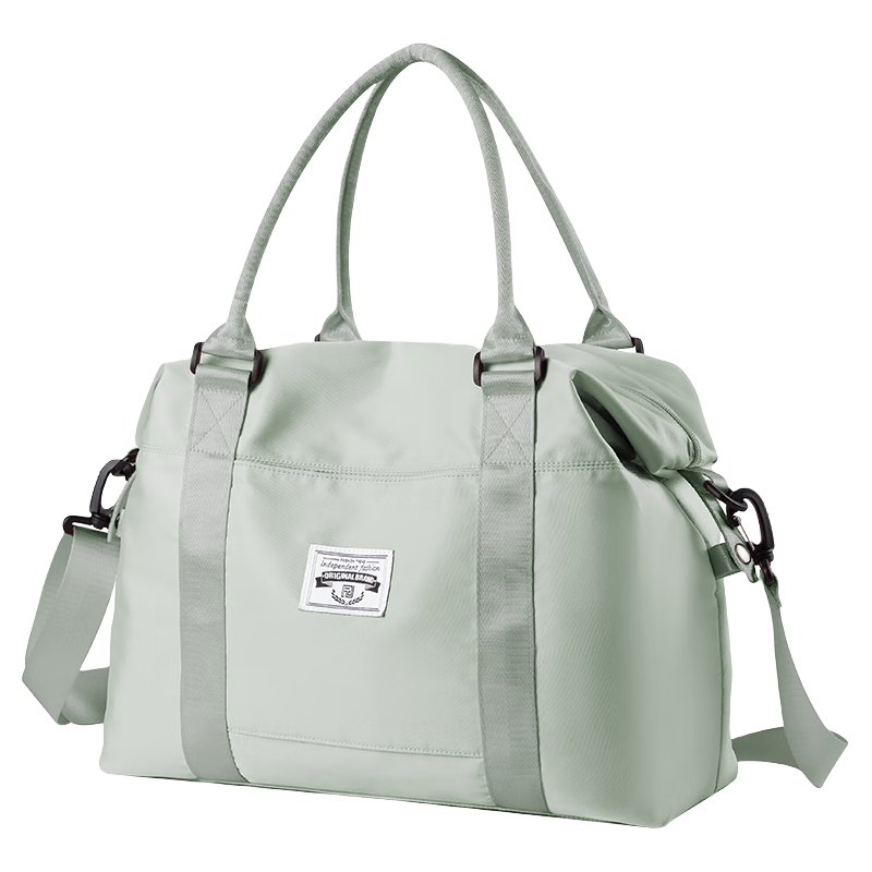MOONMIX旅行包女士大容量短途旅游行李包袋干湿分离手提运动健身包收纳袋 雾凇绿