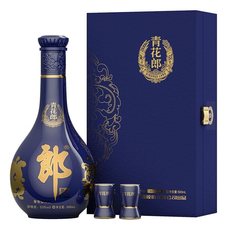 郎酒53度 郎酒青花郎礼盒500ml 53度 500ml 1瓶
