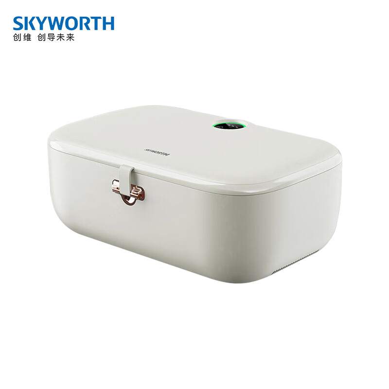 创维（Skyworth）烘干机干衣机家用折叠便携消毒烘干器暖被迷你小型烘衣机H1-W（芽白）