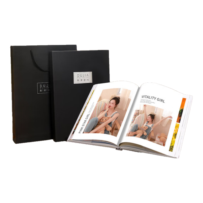 益好照片書定制作相冊(cè)本紀(jì)念冊(cè)高級(jí)diy沖洗打印畢業(yè)雜志冊(cè)情侶相冊(cè)寫真家庭影集寶寶成長(zhǎng)記錄禮物旅行禮盒裝